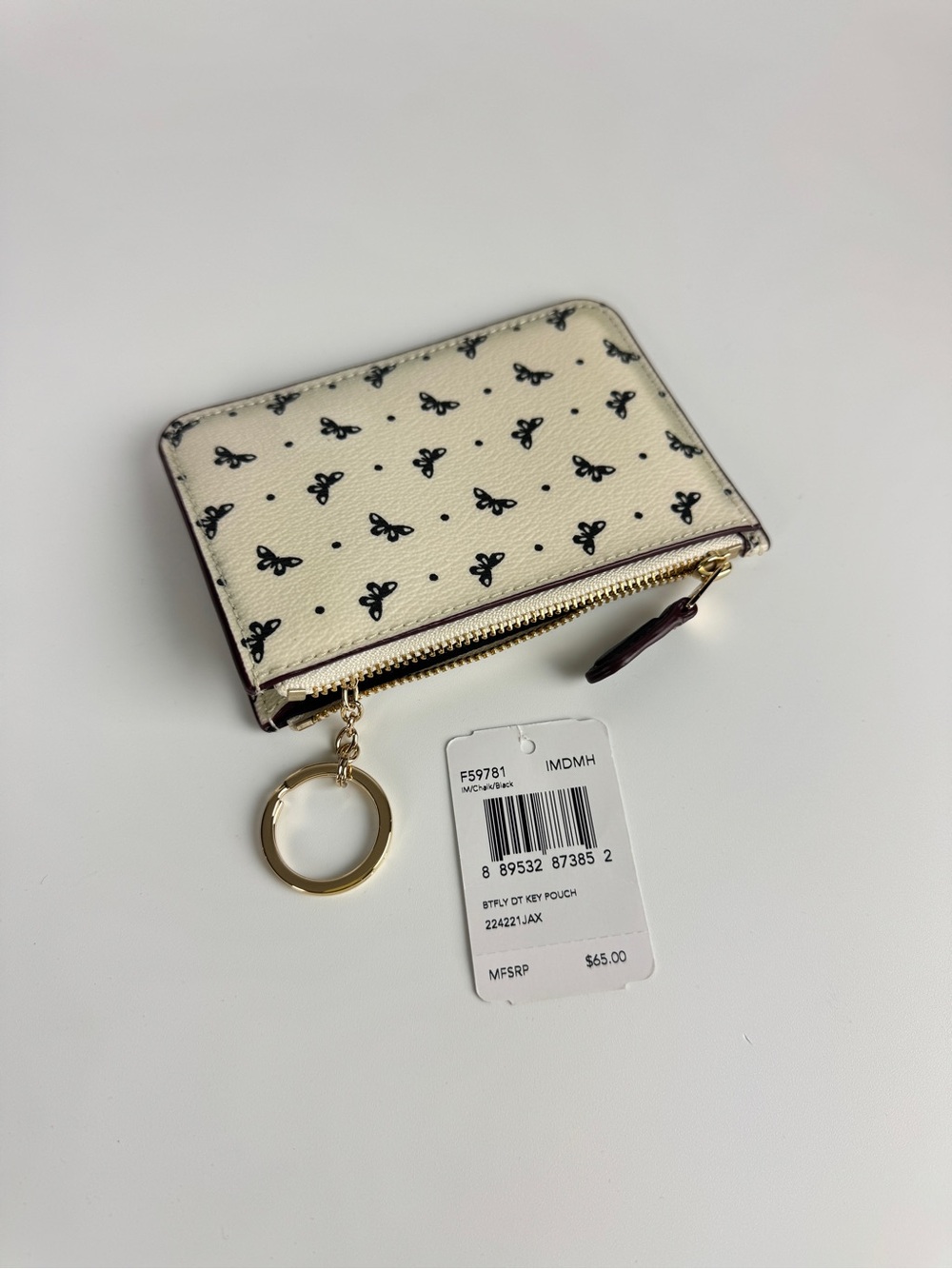 Coach Women Zip Card Case Wallet - Picture 5 of 5